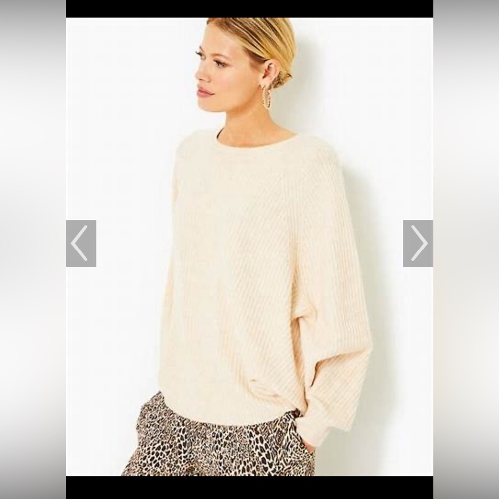 EUC Lilly Pulitzer Arienza Dolman Sleeve Sweater